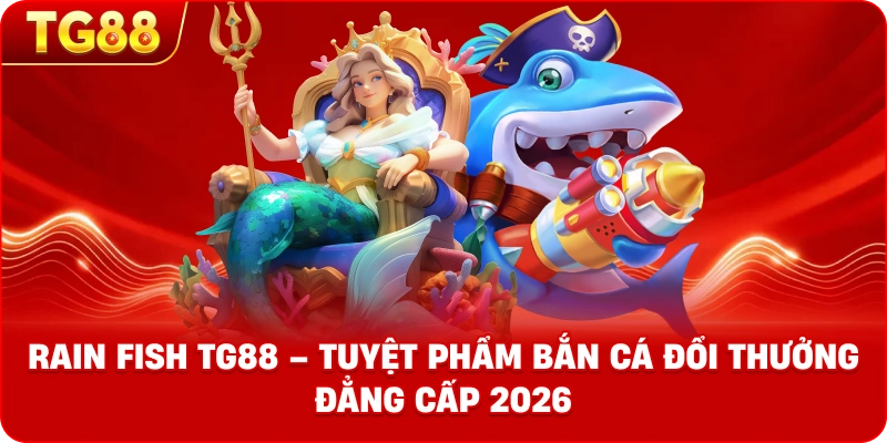 Rain Fish TG88 – Siêu Phẩm Bắn Cá Đổi Thưởng Đẳng Cấp 2026