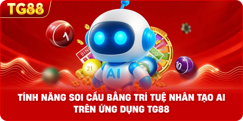 Ảnh minh họa tính năng soi cầu bằng trí tuệ nhân tạo AI trên ứng dụng TG88